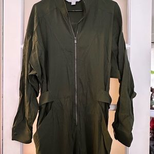 Athleta Lenox Jumpsuit Olive